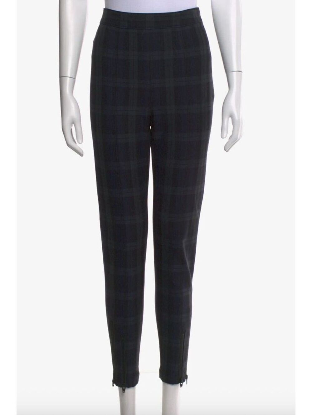 T by Alexander Wang Women's Plaid Ankle Pants Size 6